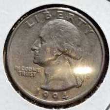1994 D Washington Quarter  coin collectible - Main Image 2