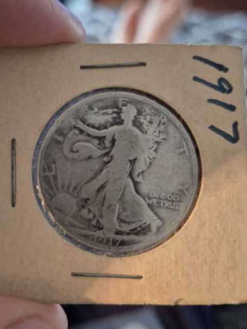 1917 Walking Liberty Half Dollar  coin collectible - Main Image 3