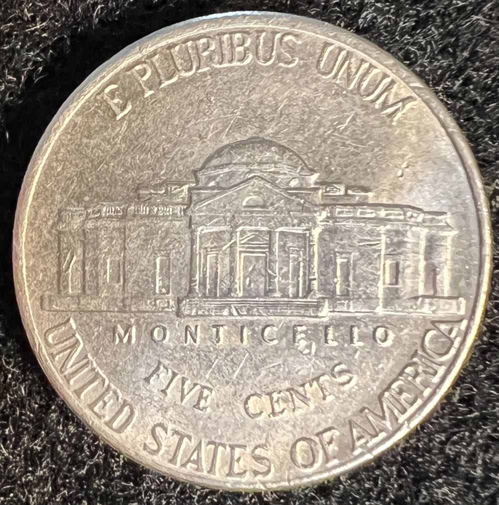 2001-P Jefferson Nickel  coin collectible - Main Image 2