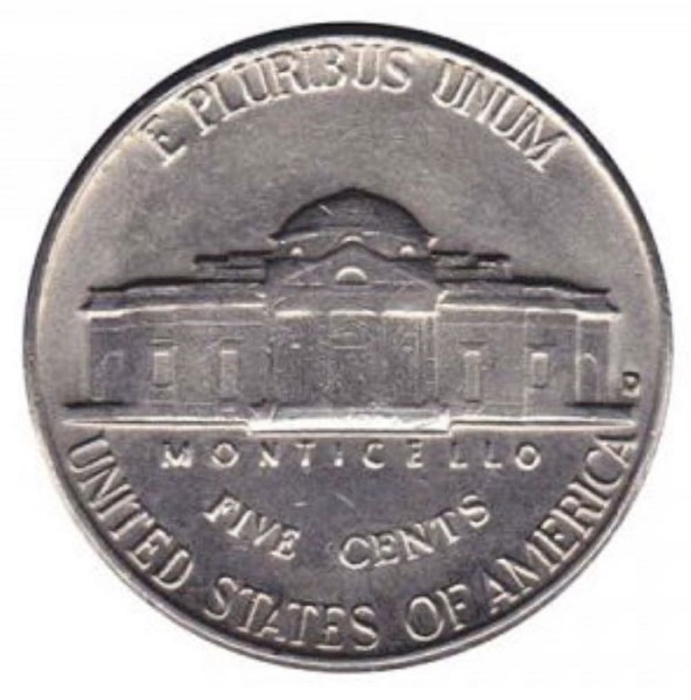 Nickel 1962  coin collectible - Main Image 2