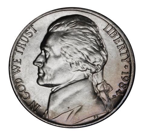1953 D Jefferson Nickel