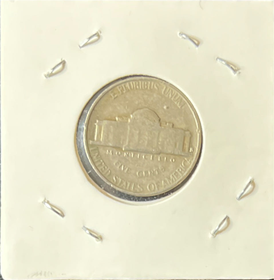 1953 S Jefferson Nickel  coin collectible - Main Image 2