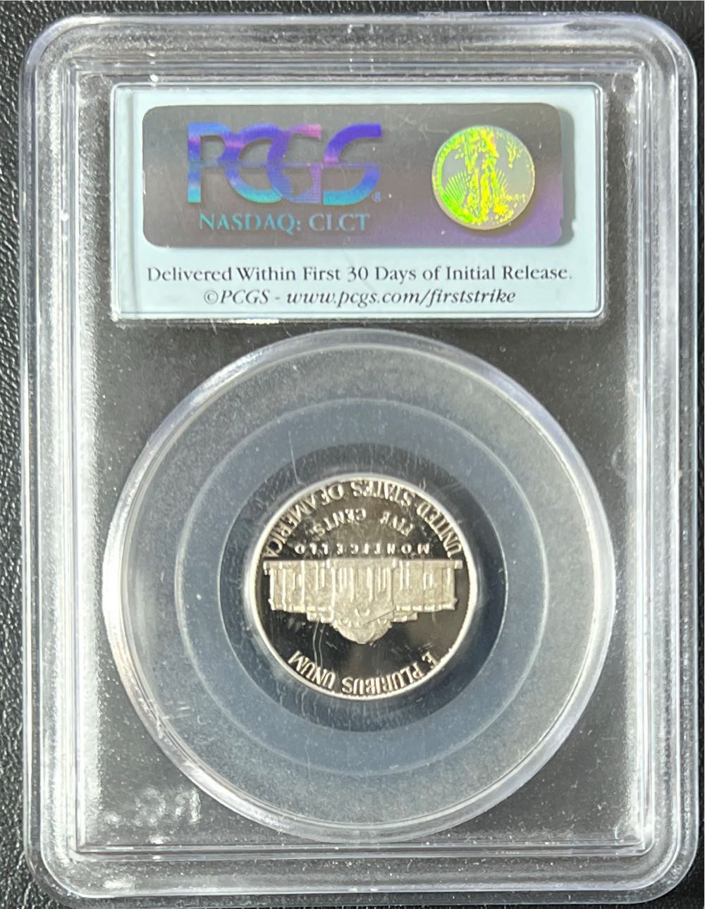 2011 S Jefferson Nickel  coin collectible - Main Image 2