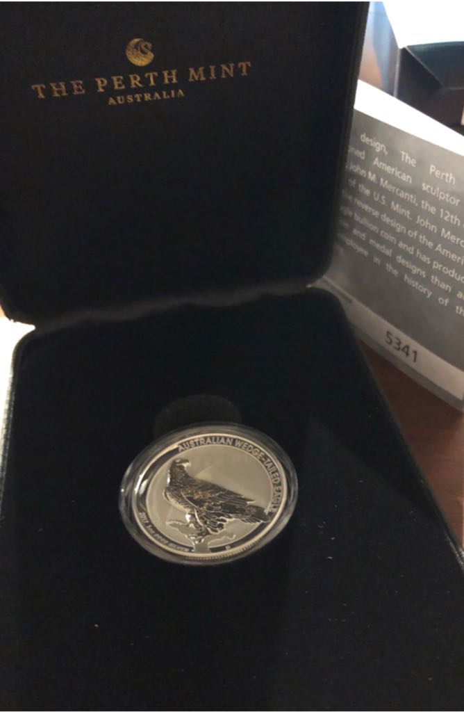 Australian Wedge Tailed Eagle 2017  coin collectible - Main Image 1