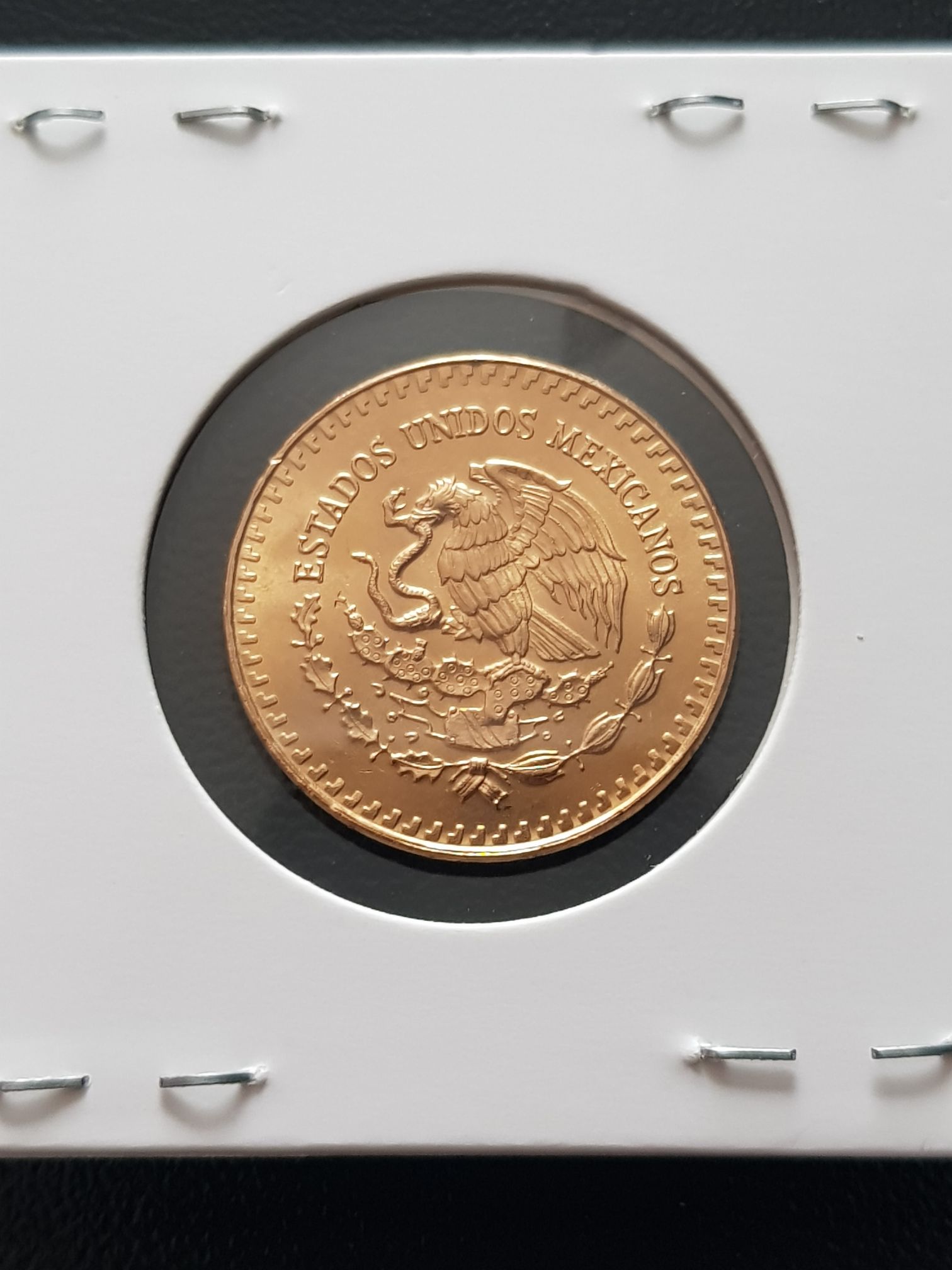 1/4 De Onza De Oro  coin collectible - Main Image 2