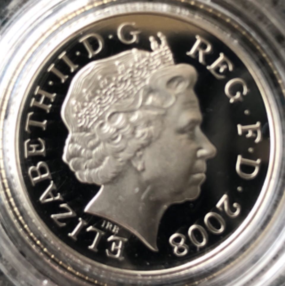 2008 10p Royal Shield Of Arms  coin collectible - Main Image 2