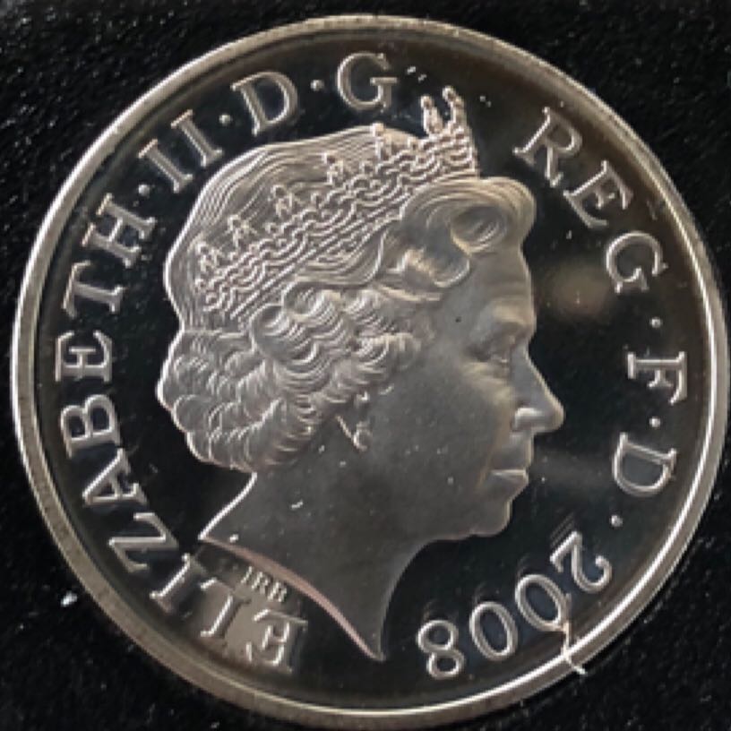 2008 2p Royal Shield Of Arms  coin collectible - Main Image 2
