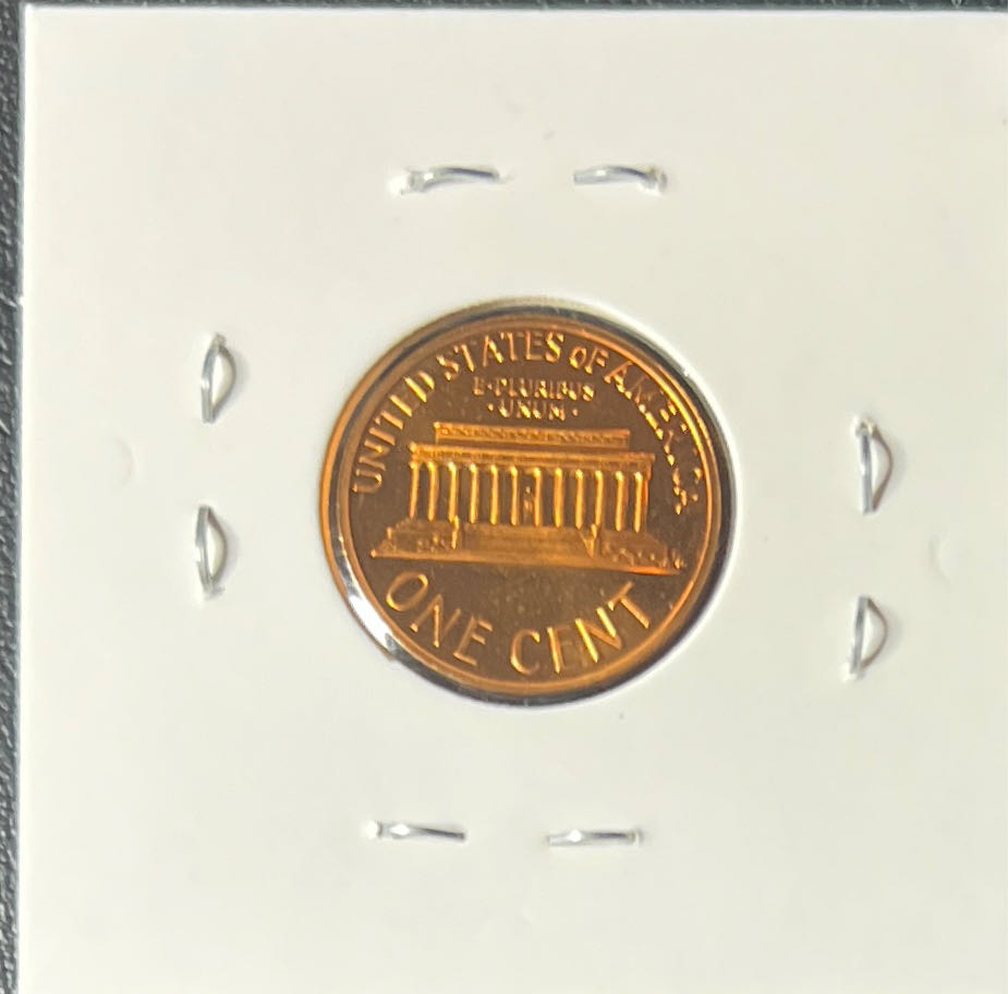1974 S Lincoln Memorial Cent  coin collectible - Main Image 2