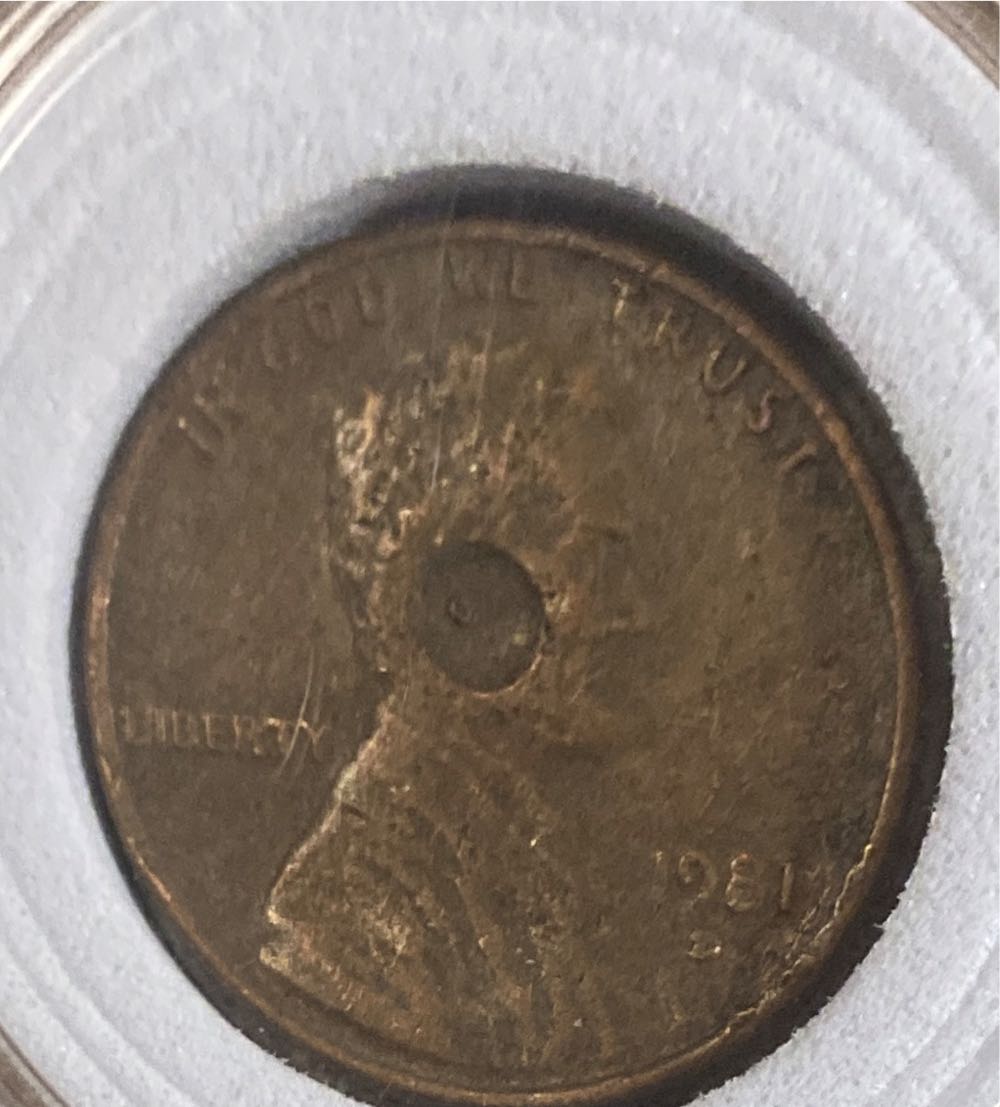 Lincoln Memorial Cent 1981.D BN  coin collectible - Main Image 3