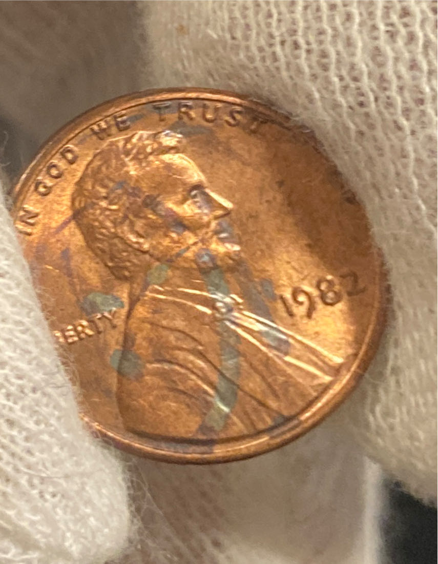 Lincoln Memorial Cent 1982 SM DT  coin collectible - Main Image 4