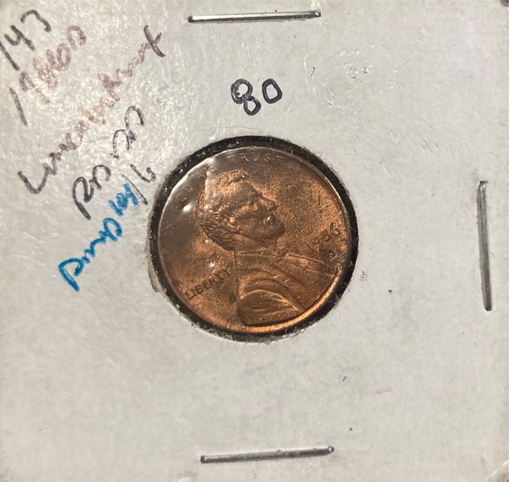 1986 D Lincoln Memorial Cent  coin collectible - Main Image 2