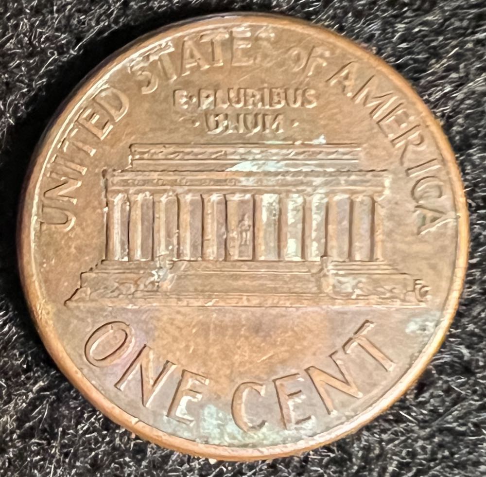 1989 Lincoln Memorial Cent  coin collectible - Main Image 2