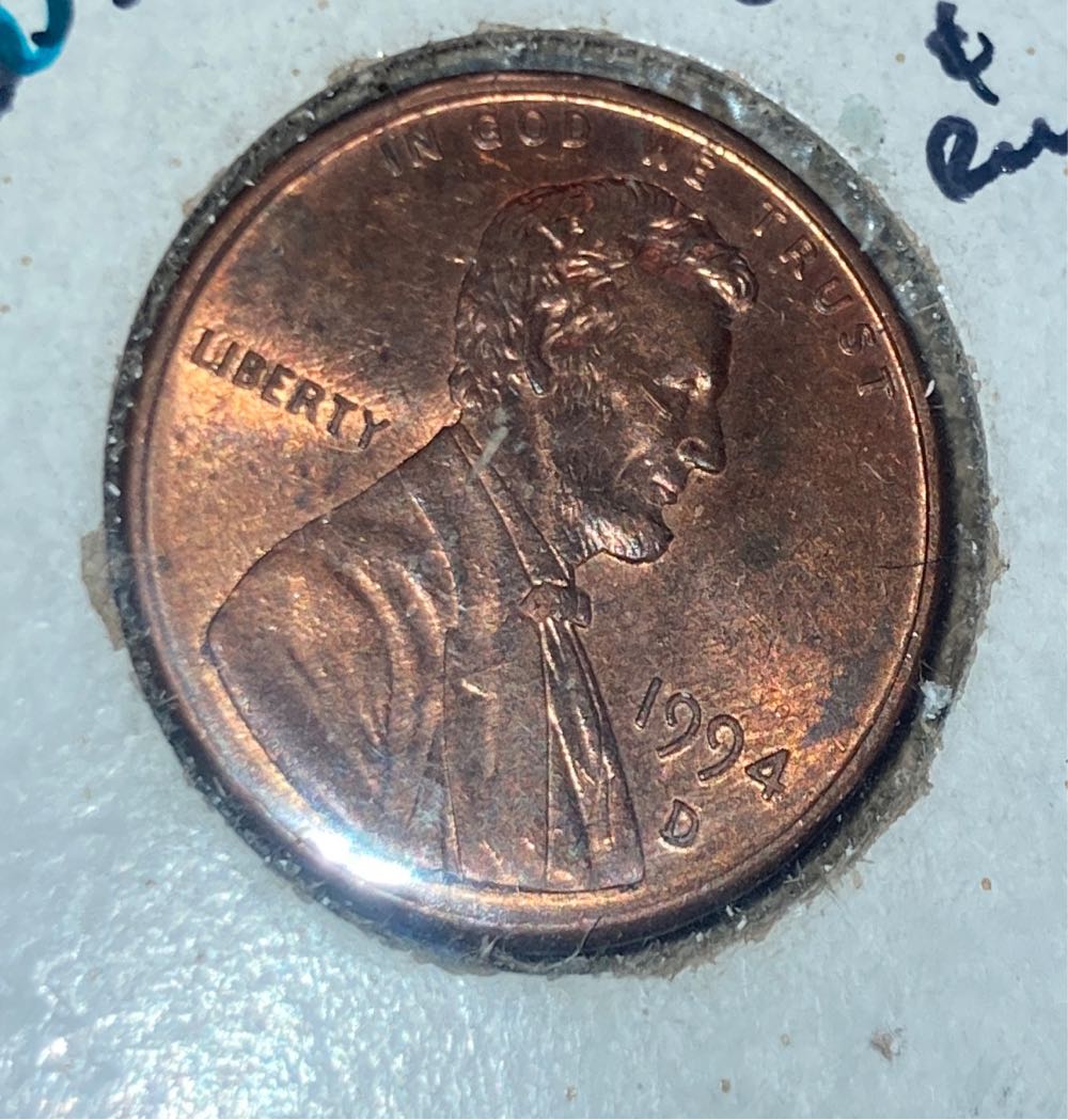 1994 D Lincoln Memorial Cent  coin collectible - Main Image 2