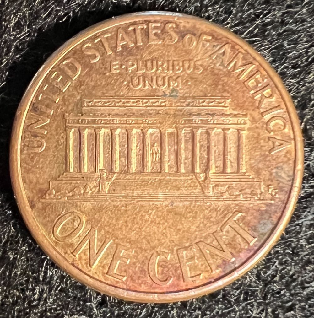 1995-D Lincoln Memorial Cent  coin collectible - Main Image 2