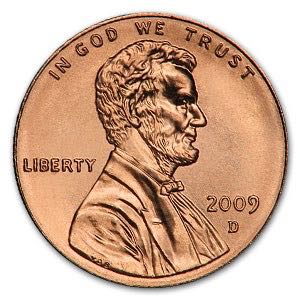 2009 D Lincoln Presidential Life Cent  coin collectible - Main Image 1