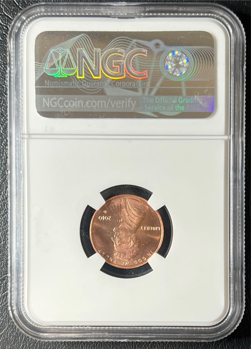 2010 D Lincoln Shield Cent  coin collectible - Main Image 2