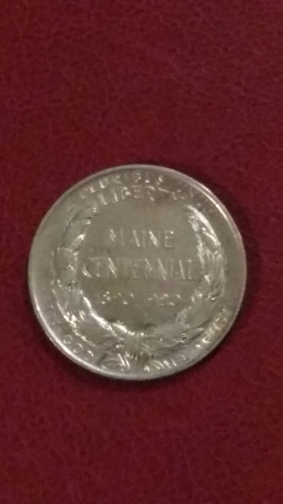 1820 - 1920 Maine Centennial  coin collectible - Main Image 2