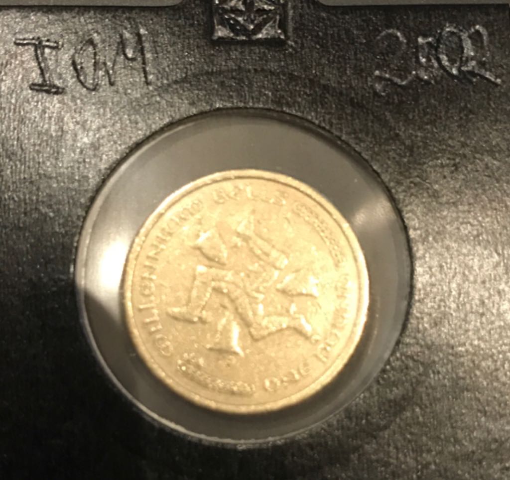 2001 £1 Celtic Cross