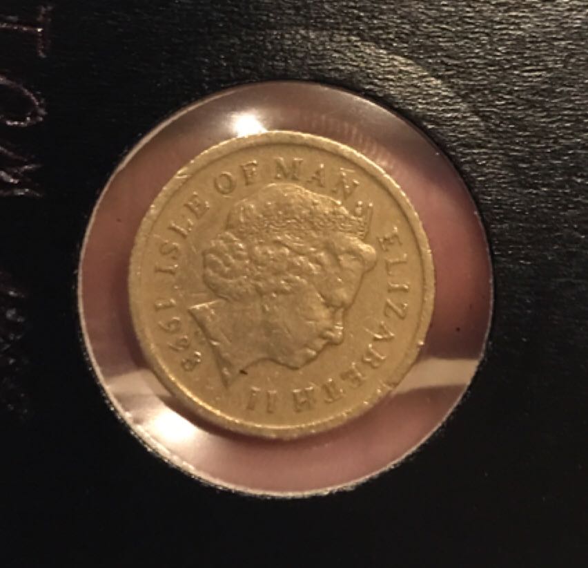 IOM: 1998 1 pound Cricket  coin collectible - Main Image 2