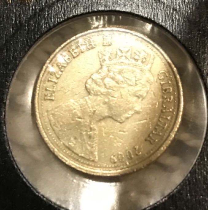 IOM: 2009 1 pound skull  coin collectible - Main Image 2