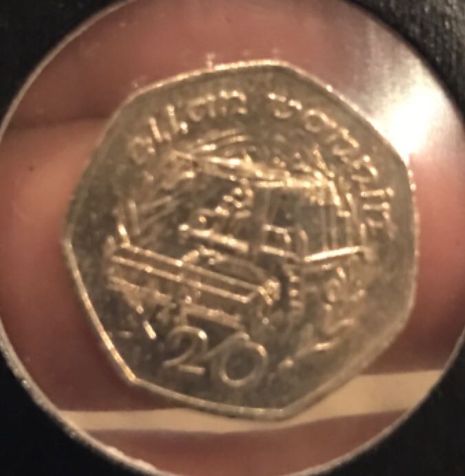 IOM: 1992 20 Pence   coin collectible - Main Image 1