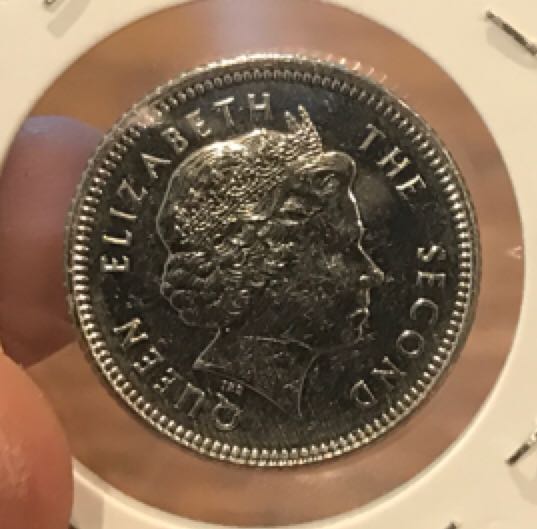 FL: 2004 10 Pence two seal  coin collectible - Main Image 2