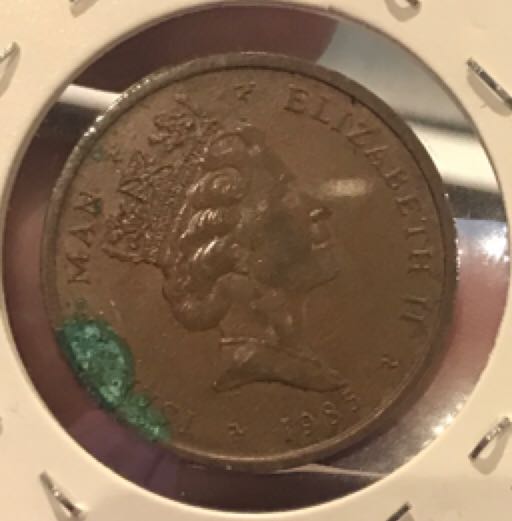 IOM: 1985 2 Pence Eagle  coin collectible - Main Image 2