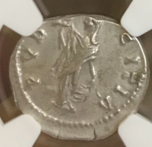 Faustina II Denarius (NGC)  coin collectible - Main Image 2