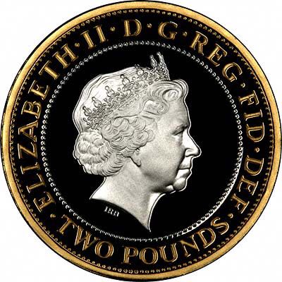 2008 2 pound Olympic Games  coin collectible - Main Image 2