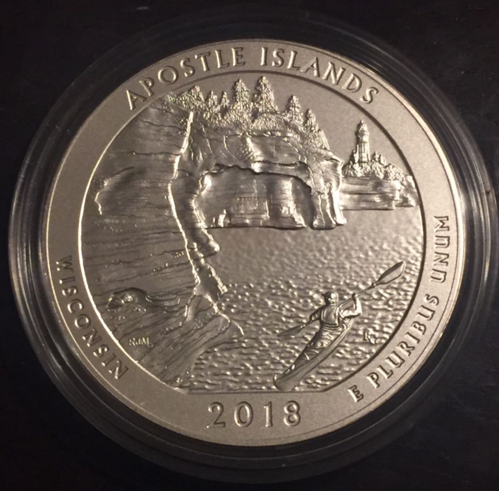 2018 Apostle Islands Quarter  coin collectible - Main Image 2
