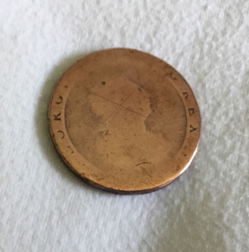 1760 King George Coin  coin collectible - Main Image 2