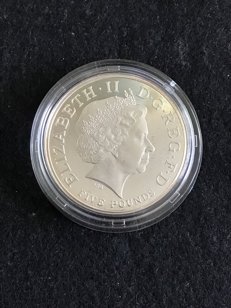 Prince Of Wales 60th Birthday £5 Silver Proof  coin collectible - Main Image 2