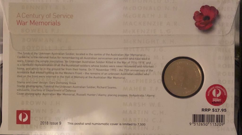 A Centenary Of Service  coin collectible - Main Image 2