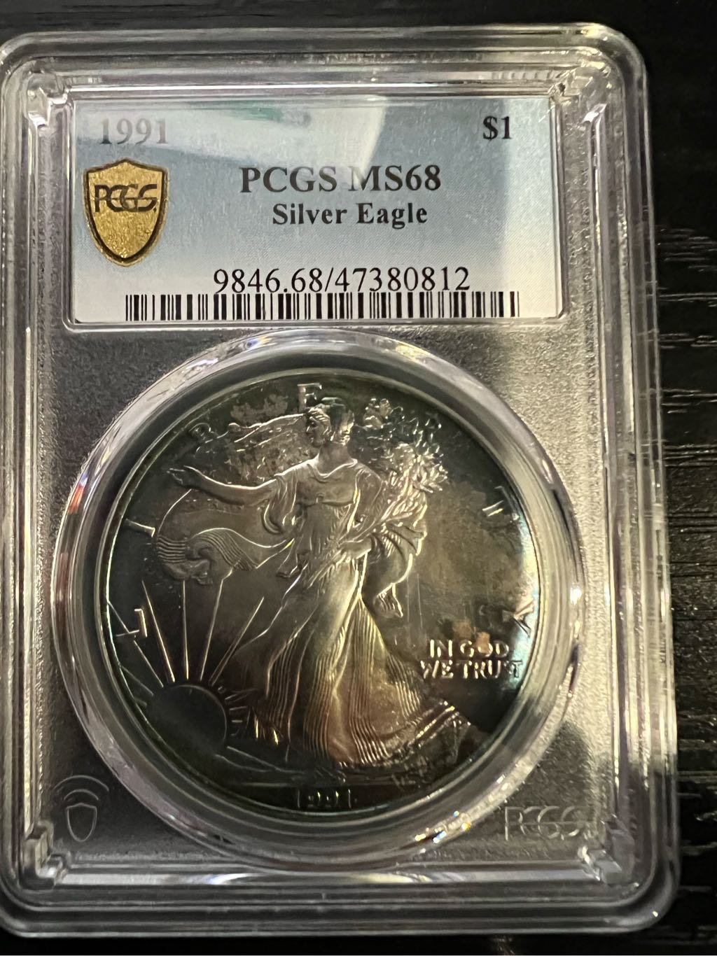 American Silver Eagle  coin collectible - Main Image 3