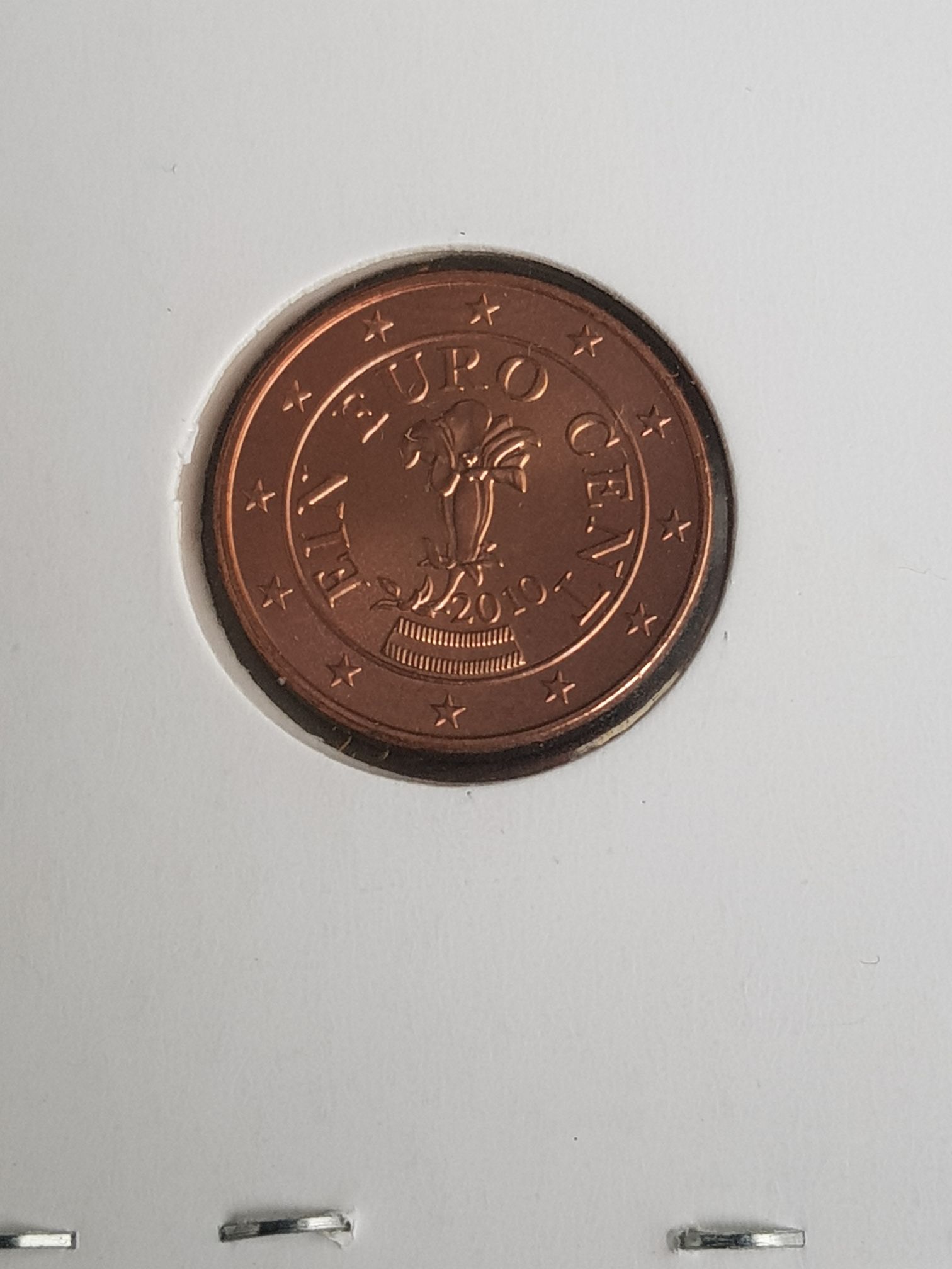 .01 Centavo De Euro  coin collectible - Main Image 2