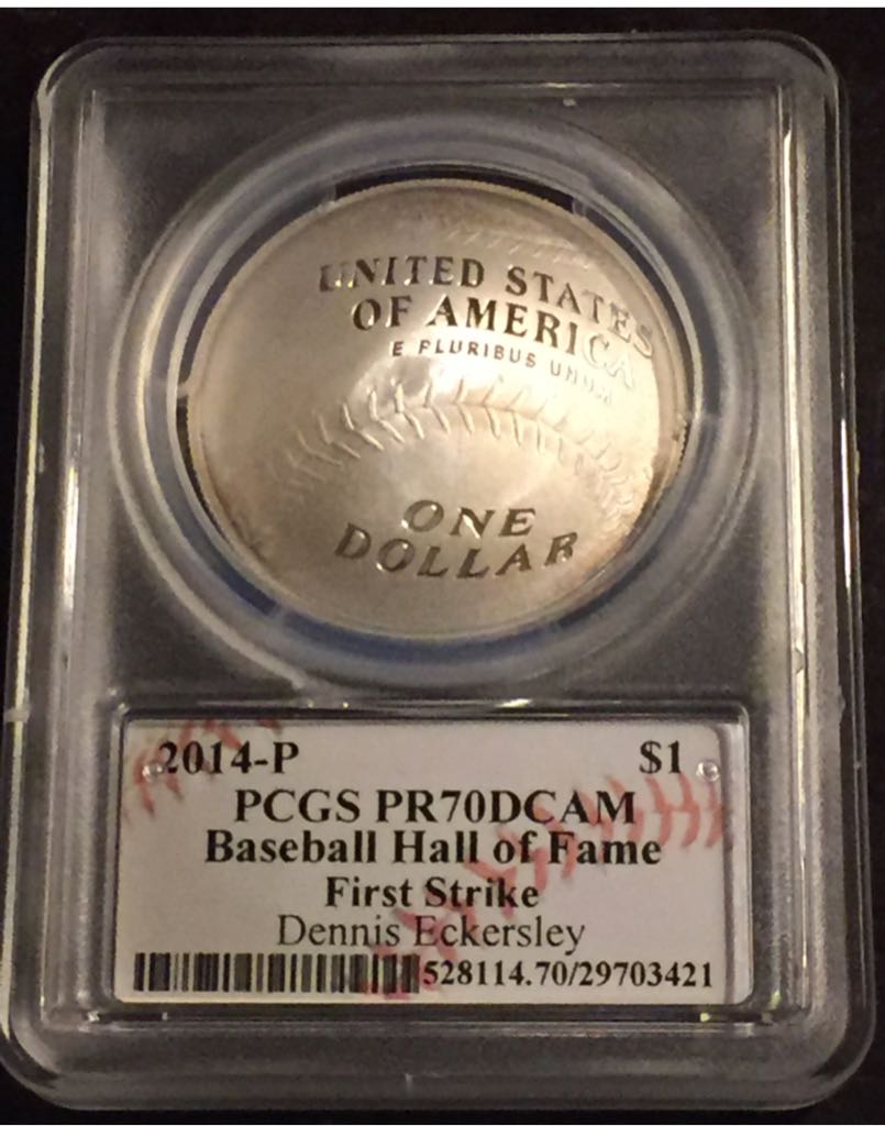 2014 P Dennis Eckersley  coin collectible - Main Image 2
