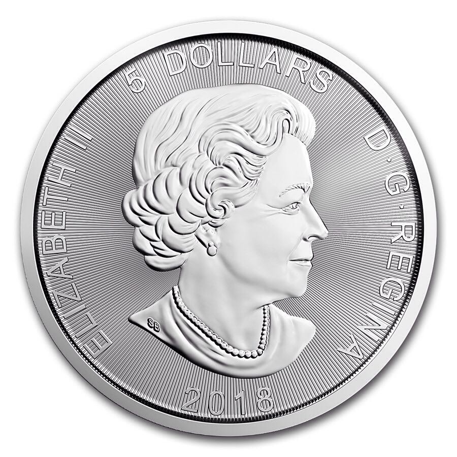 Canada 1 Oz Silver Wolf Coin coin collectible - Main Image 2