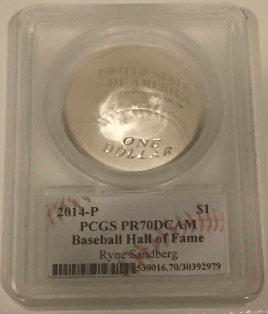 2014 P Ryne Sandberg  coin collectible - Main Image 2