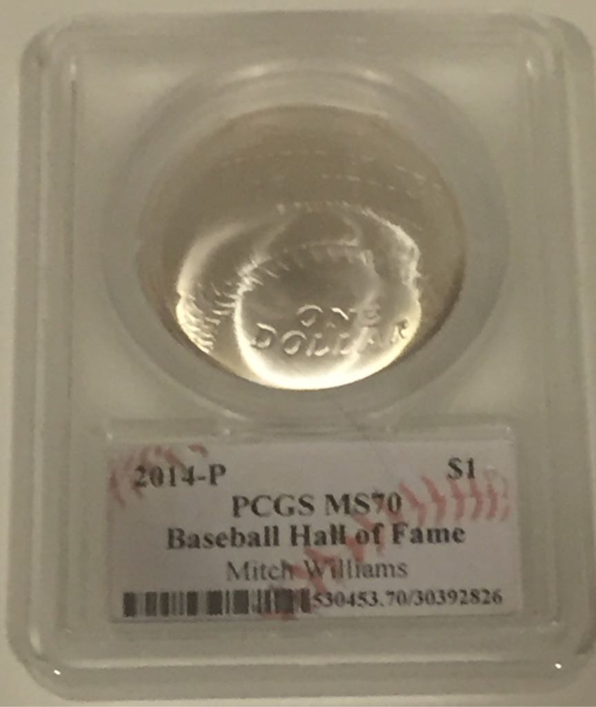 2014 P Mitch Williams  coin collectible - Main Image 2
