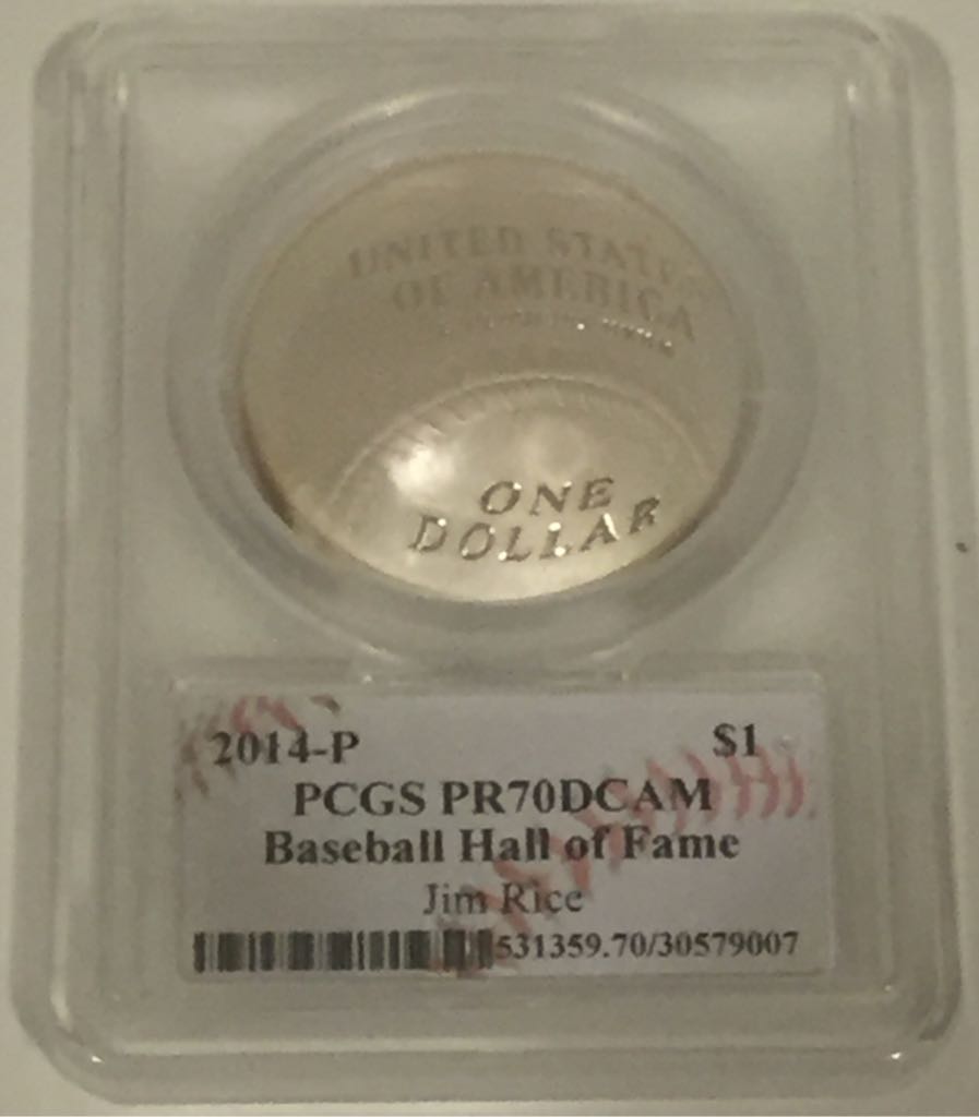 2014 P Jim Rice  coin collectible - Main Image 2