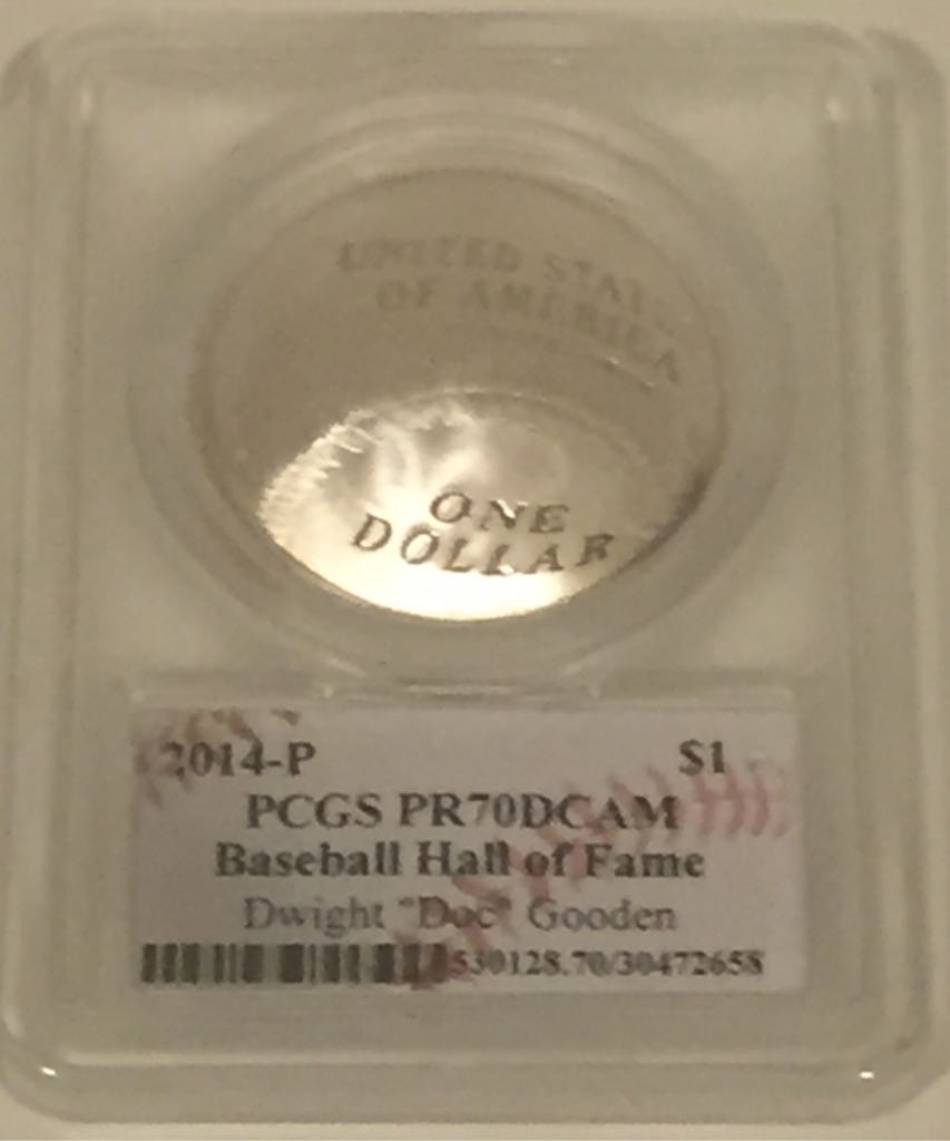 2014 P Dwight Gooden  coin collectible - Main Image 2