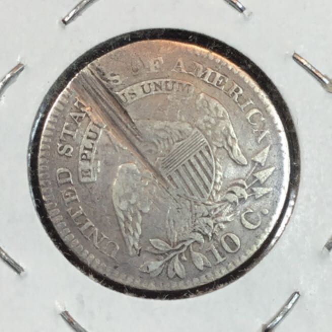 1820 Dime  coin collectible - Main Image 2