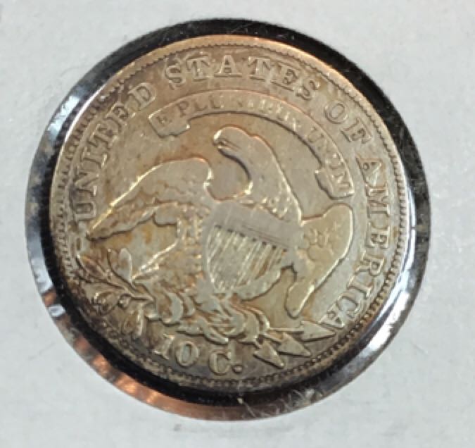 1834 Capped Bust Dime  coin collectible - Main Image 2