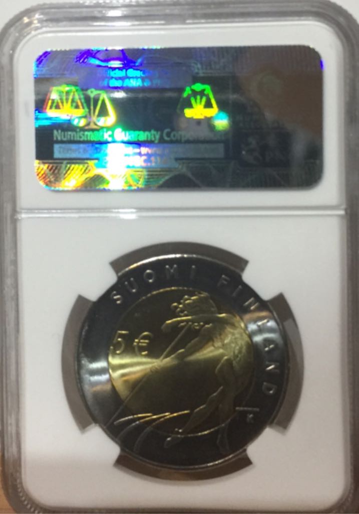 Finland 5E Ms66 NGC  coin collectible - Main Image 2