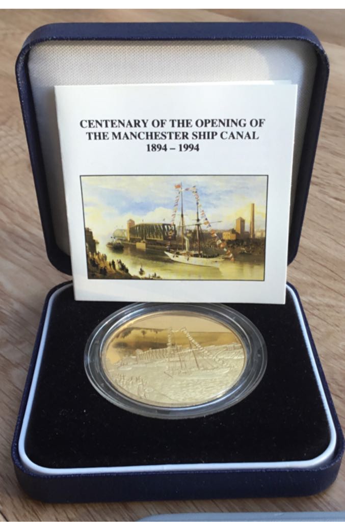 Centenary Of The Opening Of The Manchester Ship Canal  coin collectible - Main Image 2