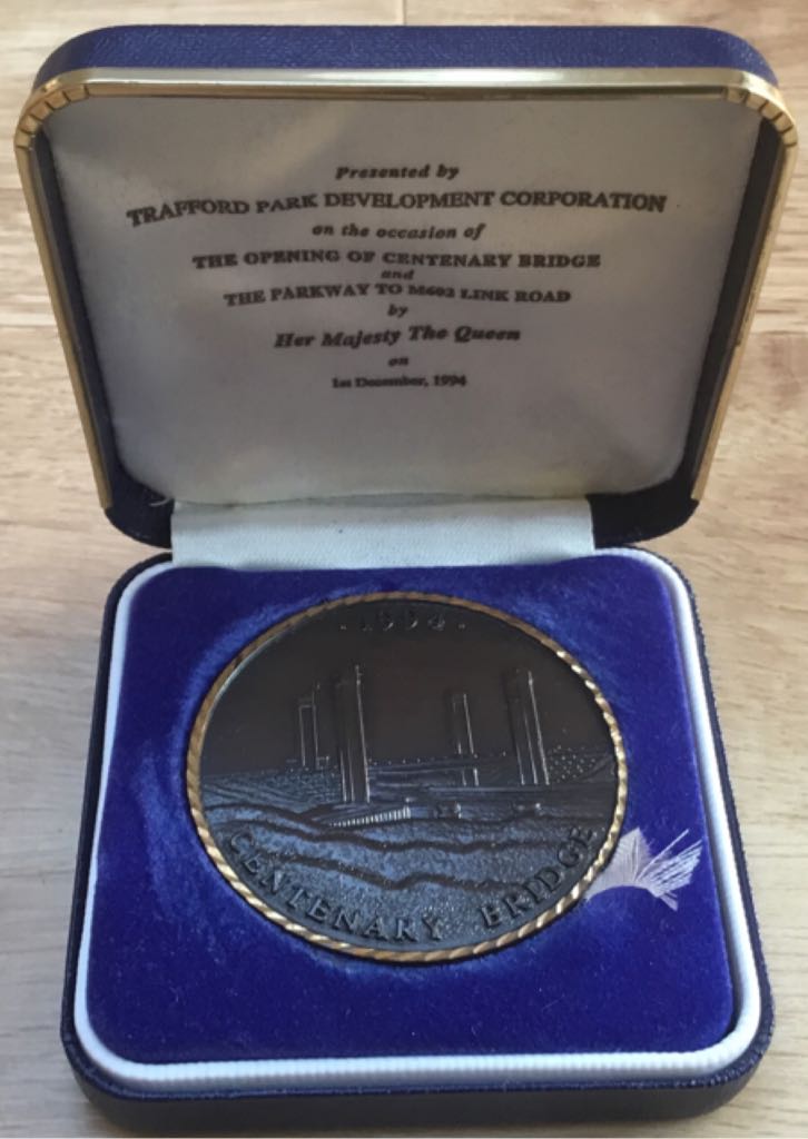 The Opening Of Centenary Bridge  And The Parkway To M602 Link Road  coin collectible - Main Image 2
