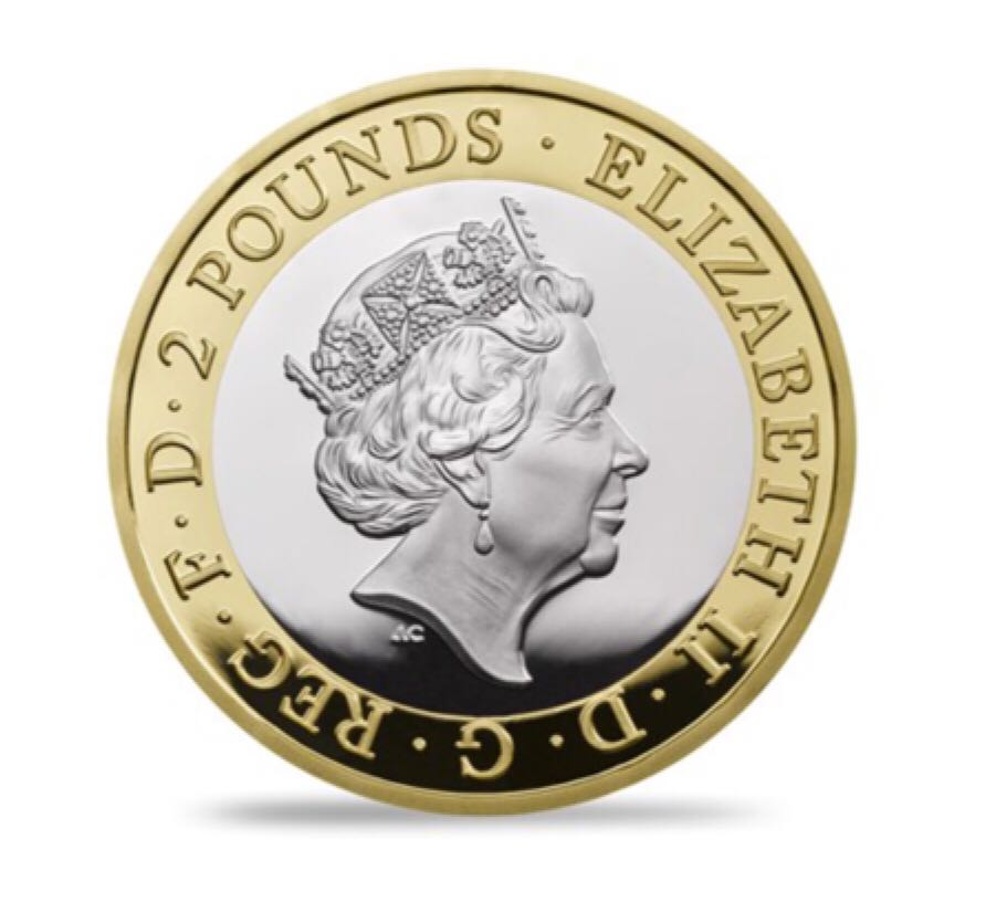 RAF Centenary Vulcan £2 Silver Proof  coin collectible - Main Image 2