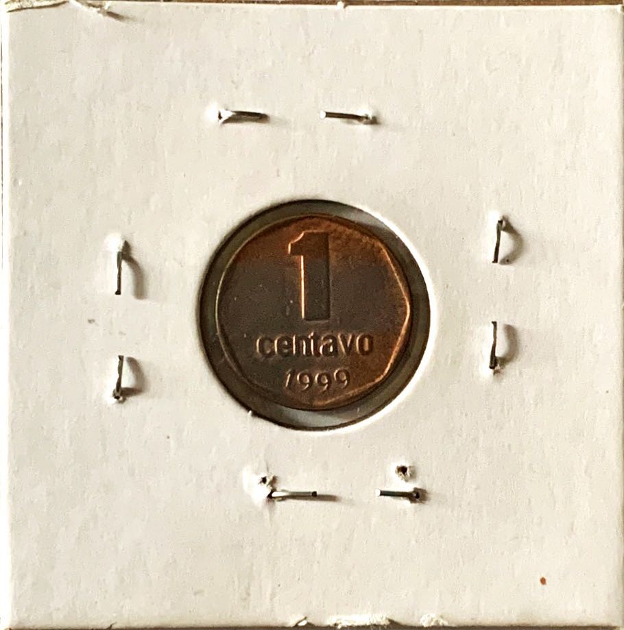 Argentina (1999) - 1 Centavo [ARS]  coin collectible - Main Image 4