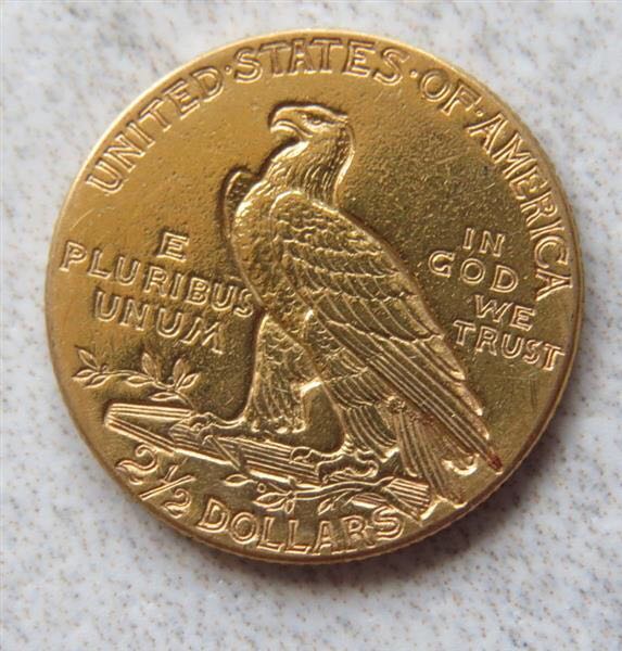 1912 Indian Head Gold  coin collectible - Main Image 2