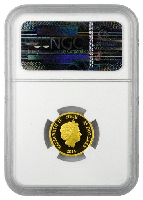 2014 NIUE Donald Duck PF 70 Ultra Cameo  coin collectible - Main Image 2